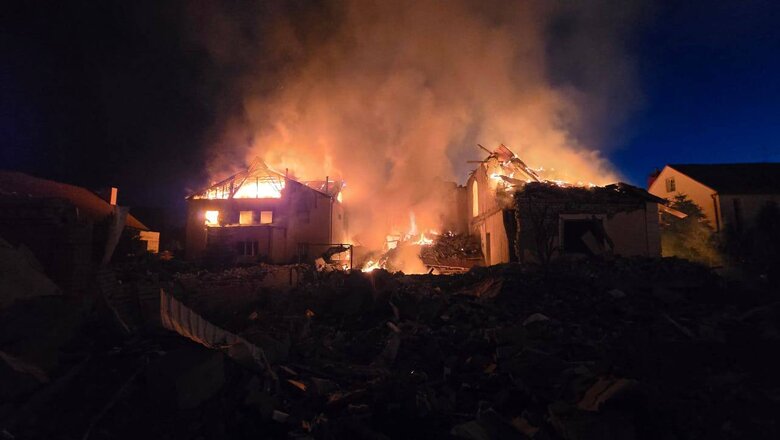 Two injured in missile strike on Kharkiv