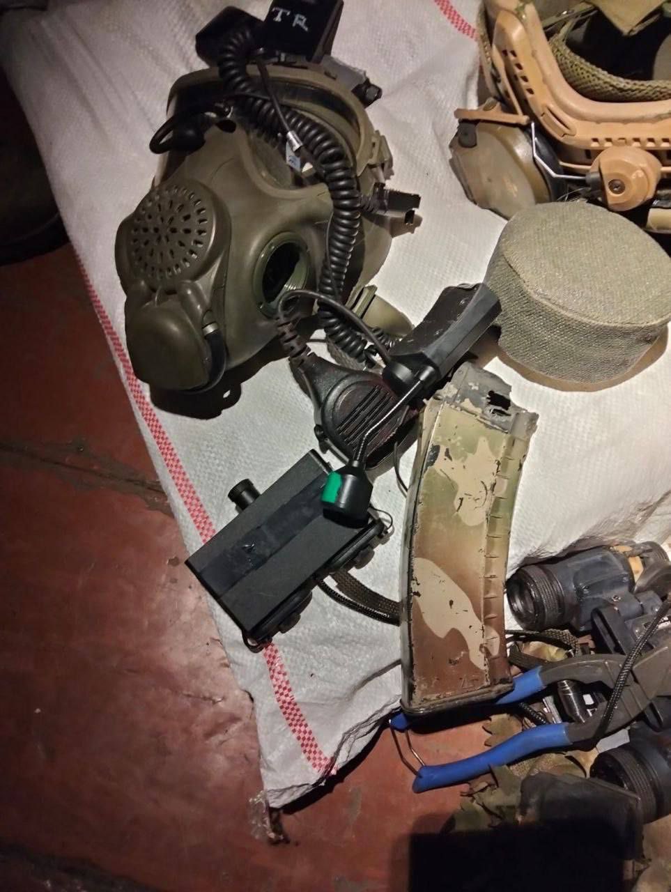 Destroyed Russian SRZ ‘Senex’ group in Sumy region