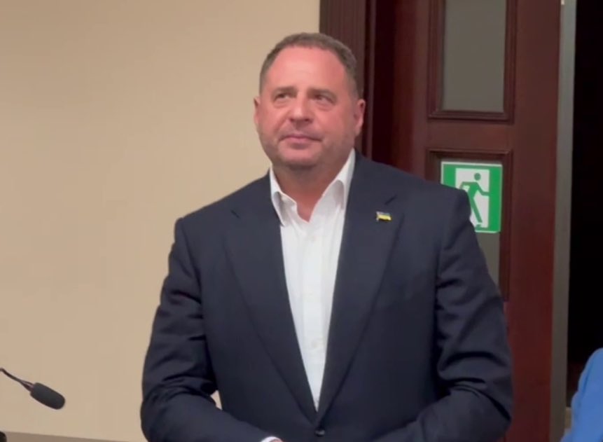 Yermak says lack of intelligence is not one of his shortcomings