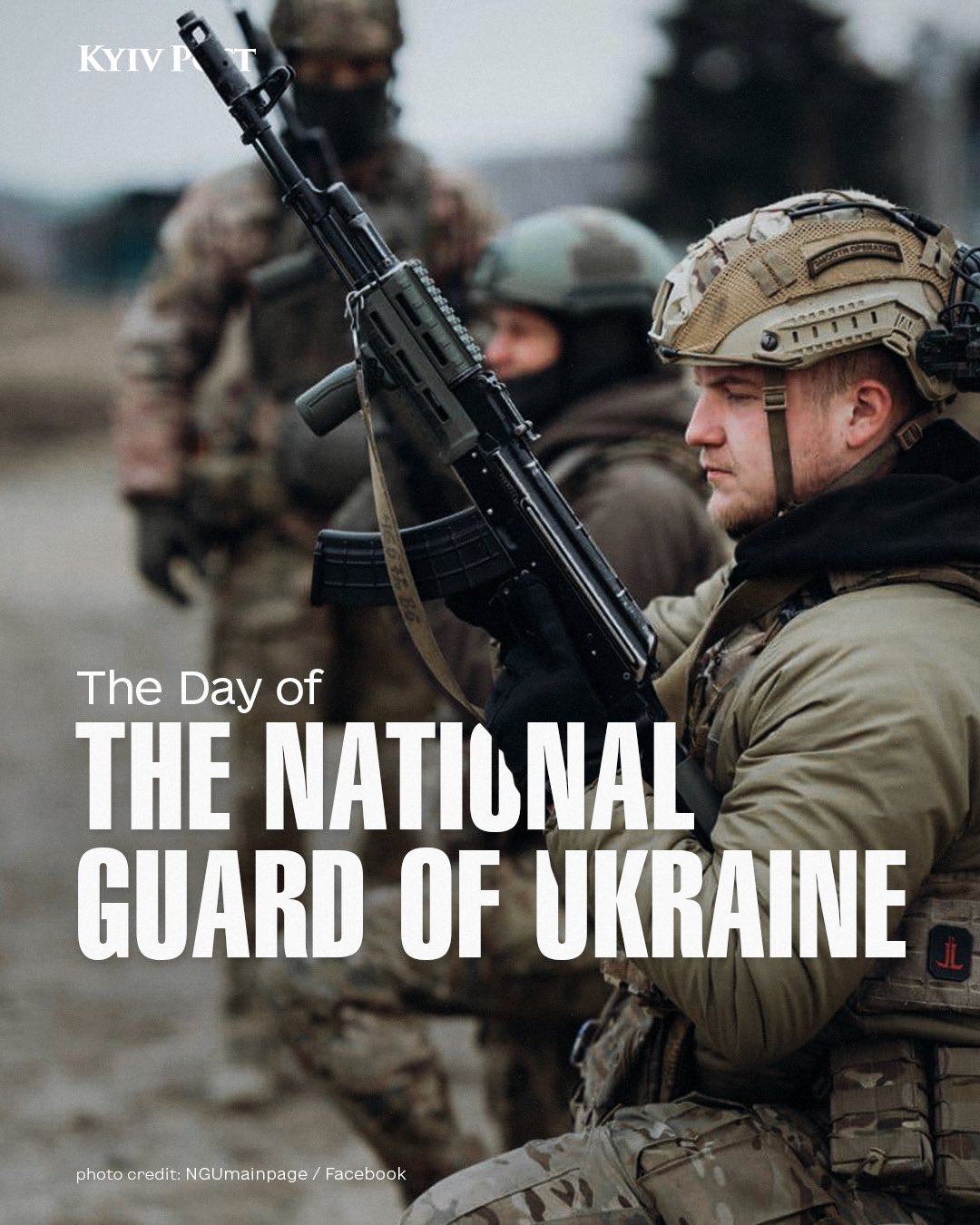 Ukraine celebrates 10th anniversary of National Guard Day