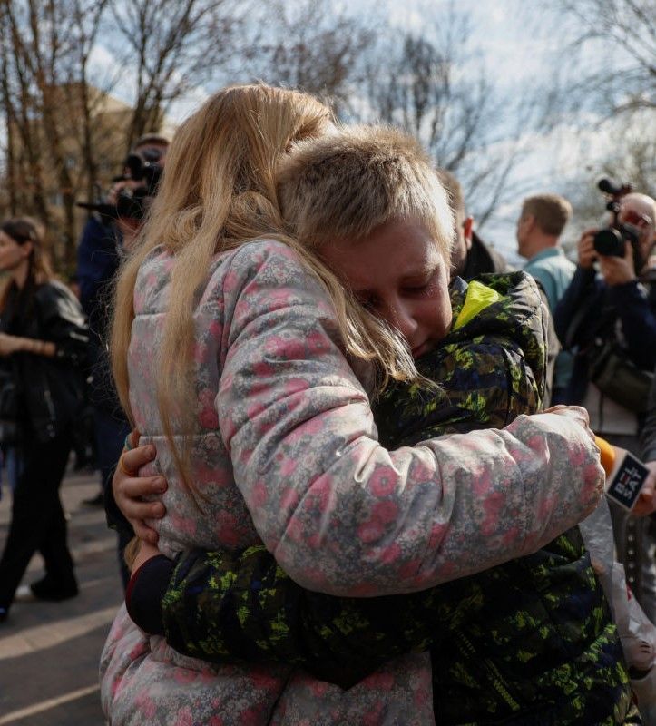 Two Ukrainian children rescued from Russian-occupied territories