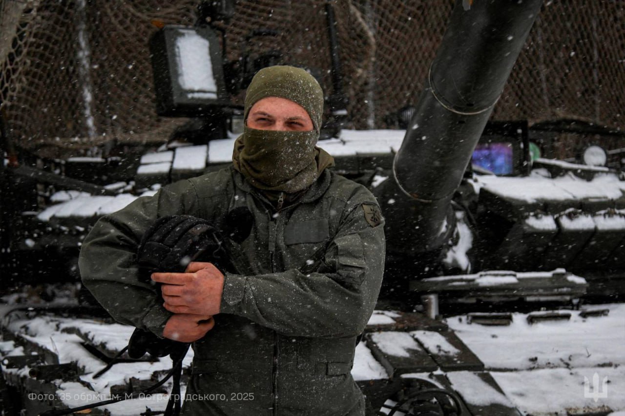 Ukrainian tankers carry out combat missions