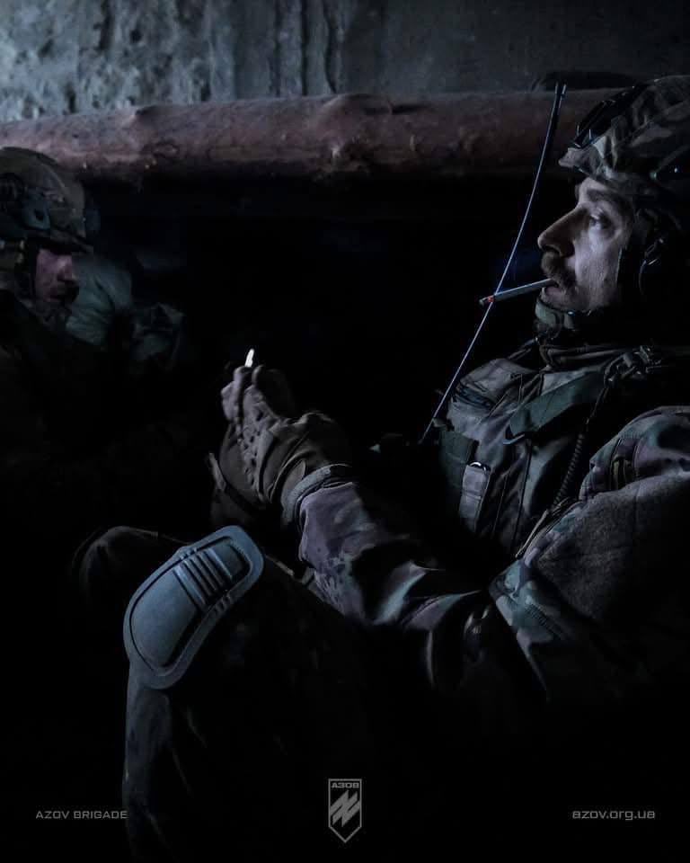 AZOV guardsmen endure harsh front-line conditions near New York
