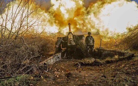 US weapons destroy Russian troop columns
