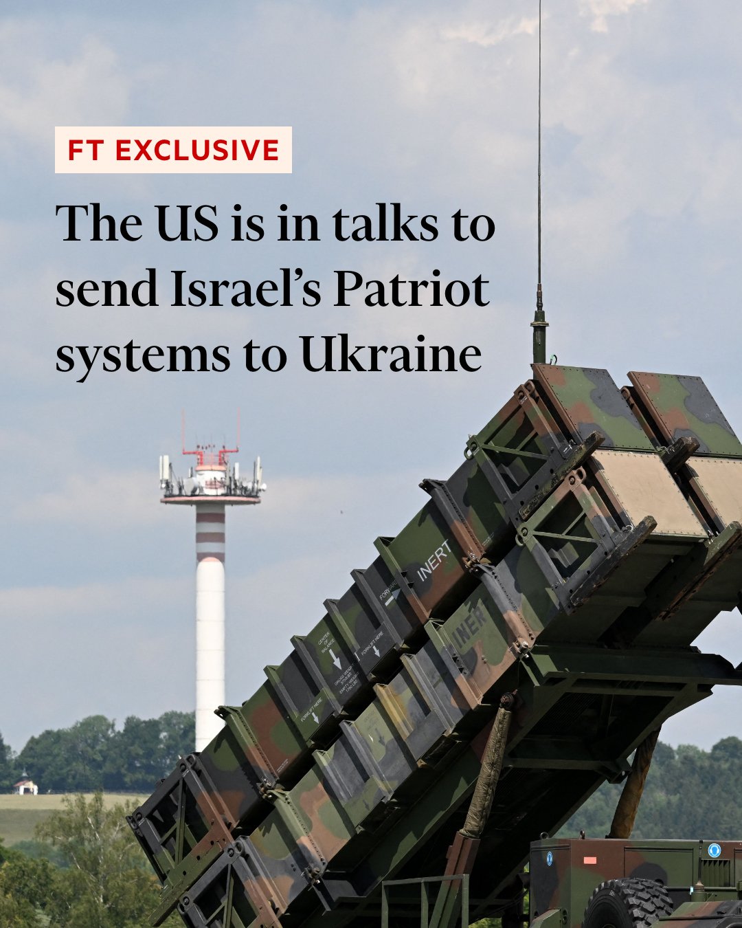 Eight ex-Israeli Patriot Batteries Could Reach Ukraine