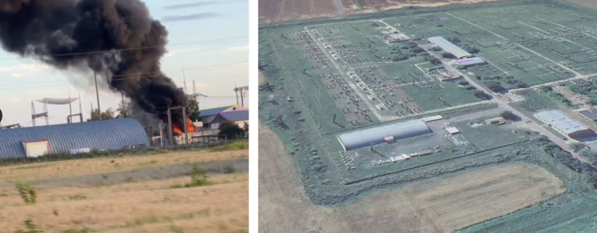 Drone destroys 300 kV transformer, power out in Kurchatov near Kursk NPP