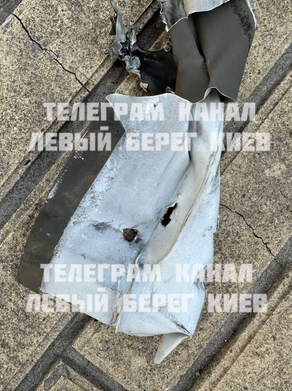 Cluster munitions explode in Bortnychy, Kyiv district after drone attack