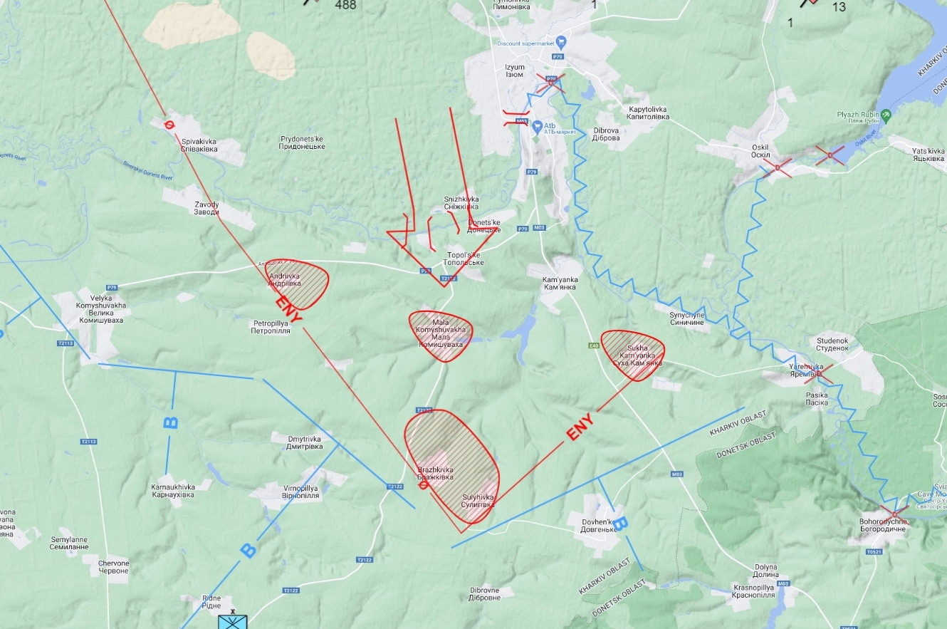 RU focuses on occupied borders and positions
