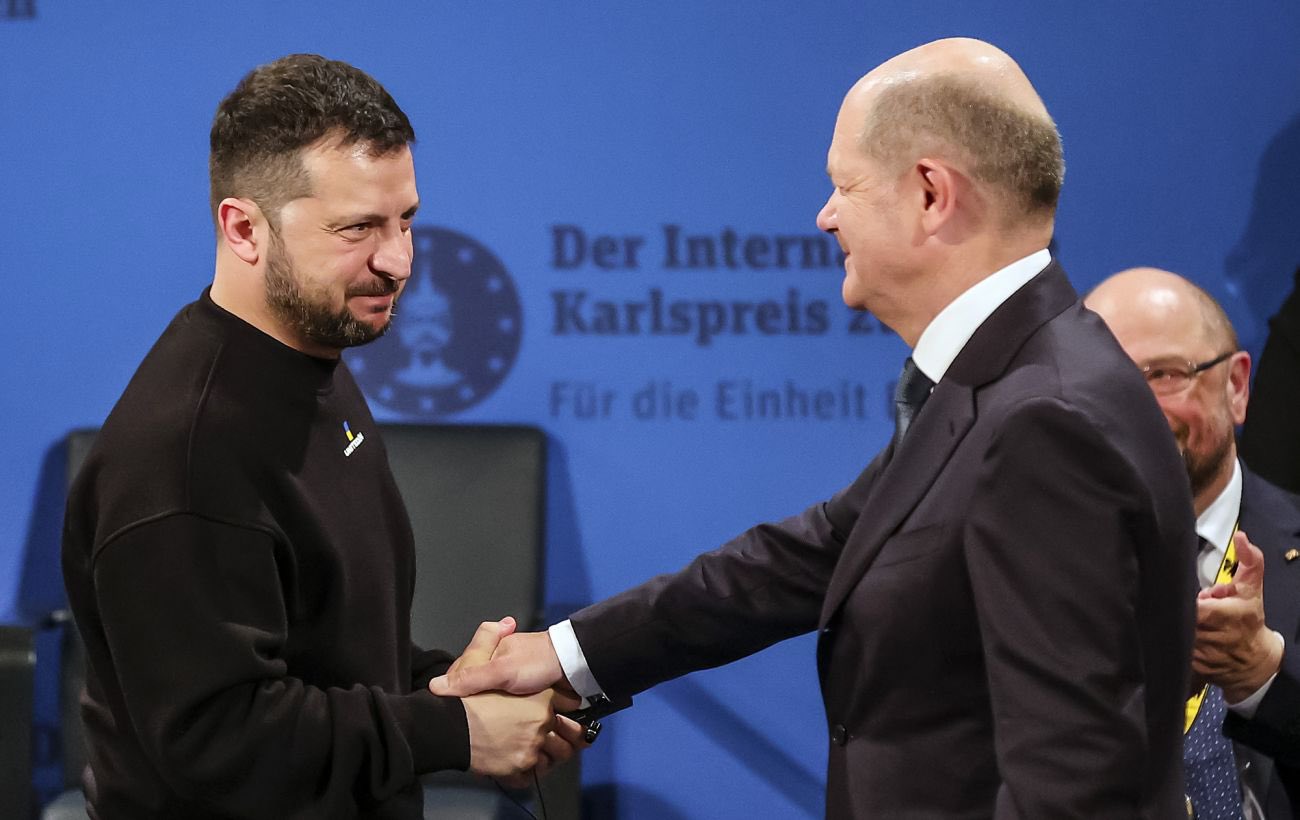 Scholz thanks Zelensky for cooperation