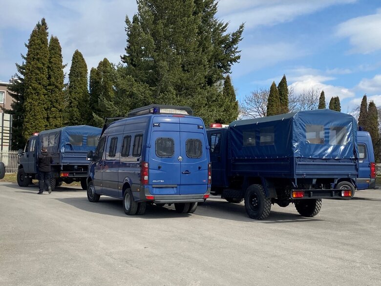 U.S. delivered about 90 pieces of vehicle equipment to Ukrainian forces