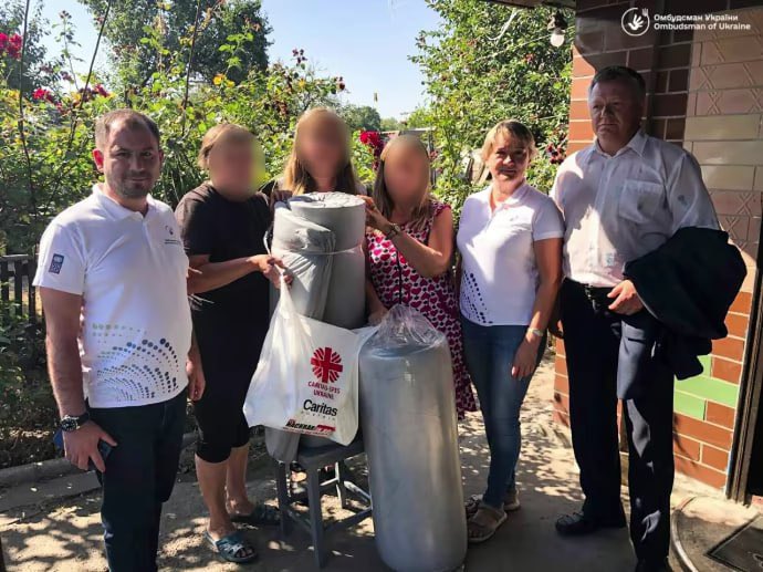 Seven Ukrainian children returned from occupied territories