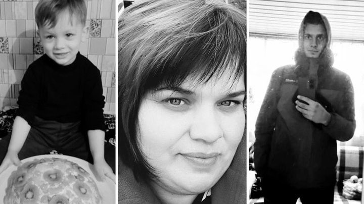 Ukrainian family killed by Russian drone; woman and two sons dead