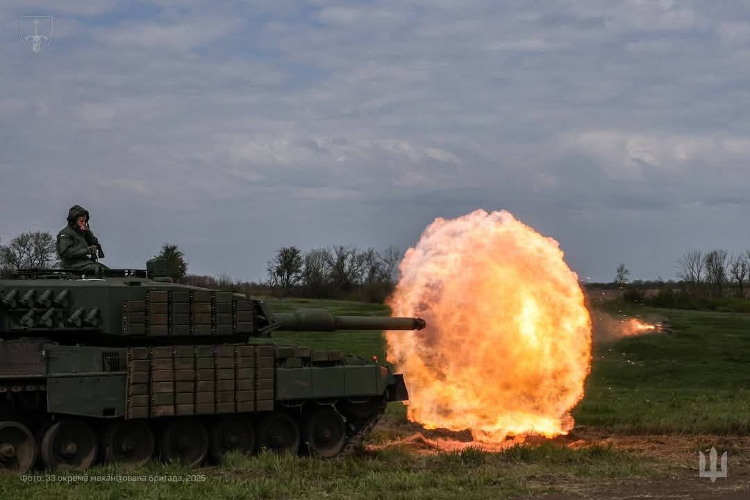 Leopard 2A4 Tank Live-Fire Training