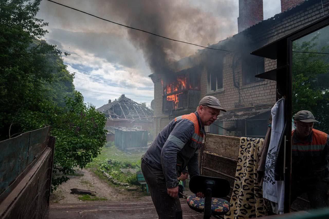 5,762 civilians evacuated from Kharkiv region amid heavy fighting