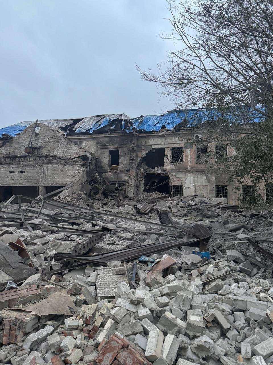 Russian strike on Kurakhove destroys Red Cross office
