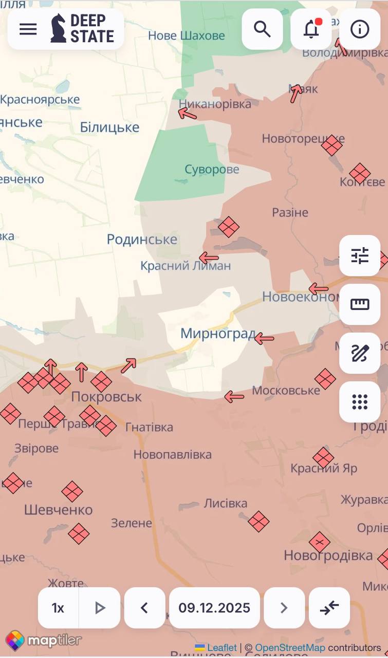 Russians advanced in Sievierdonetsk, Myrnohrad, near Pokrovsk