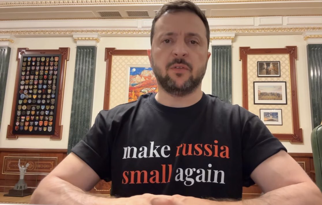 President Zelenskyy’s call: “Make Russia Small Again”