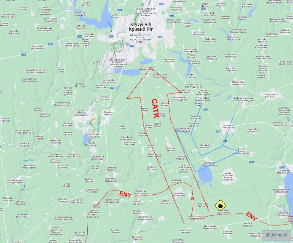 Fire near Kherson border may signal Russian counterattack, reports suggest