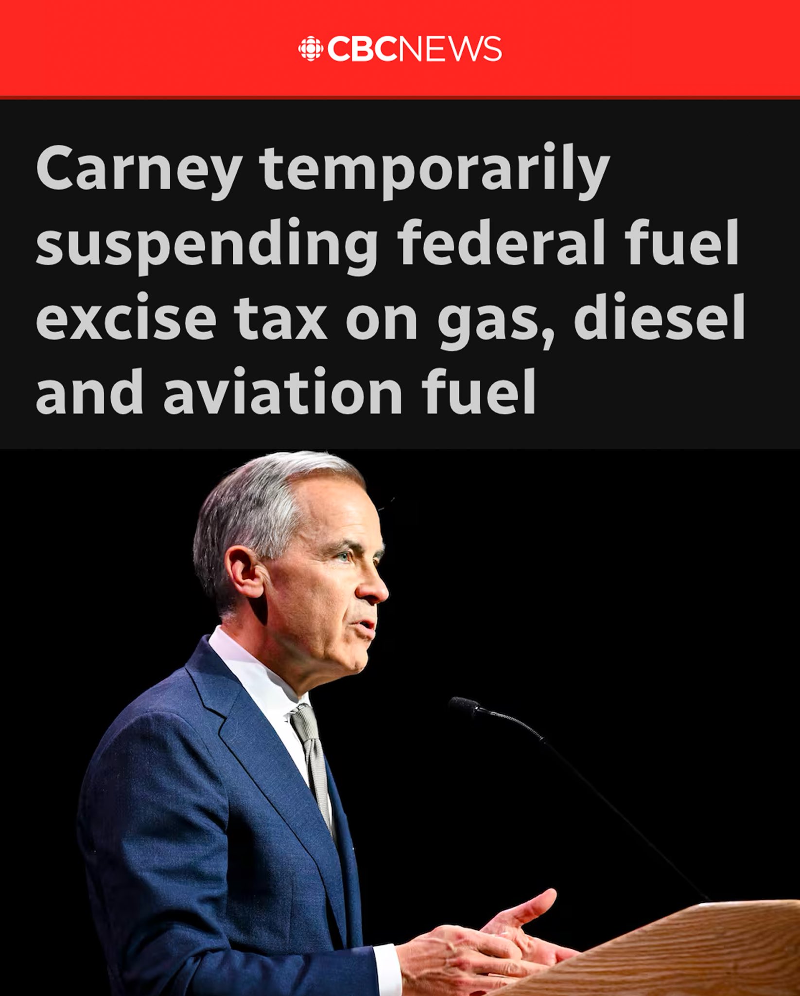 Canada Cuts Fuel Taxes, Saving Up to 10 Cents Per Litre