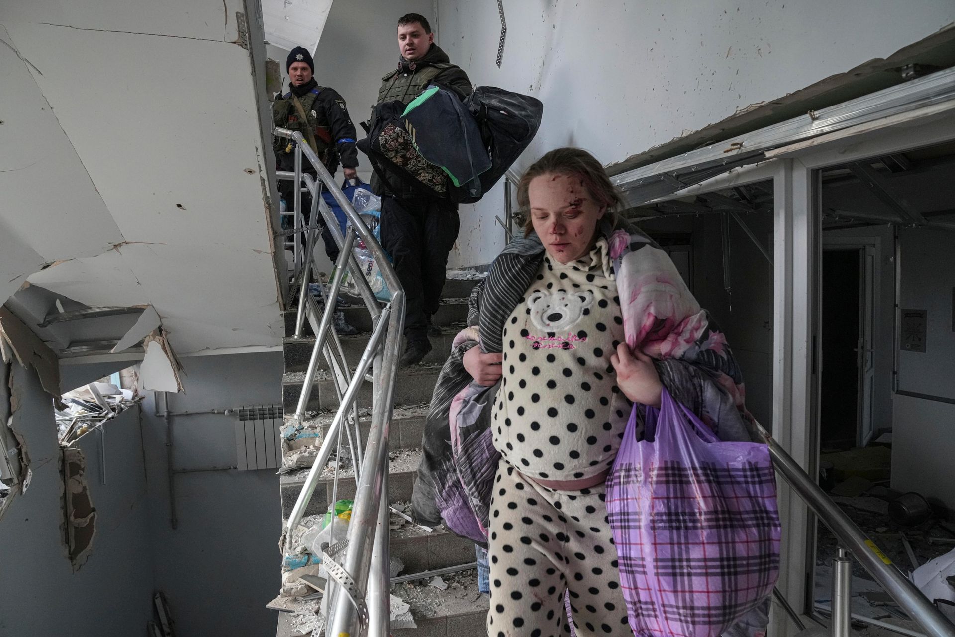 Birth of a girl after the bombing of the hospital in Mariupol
