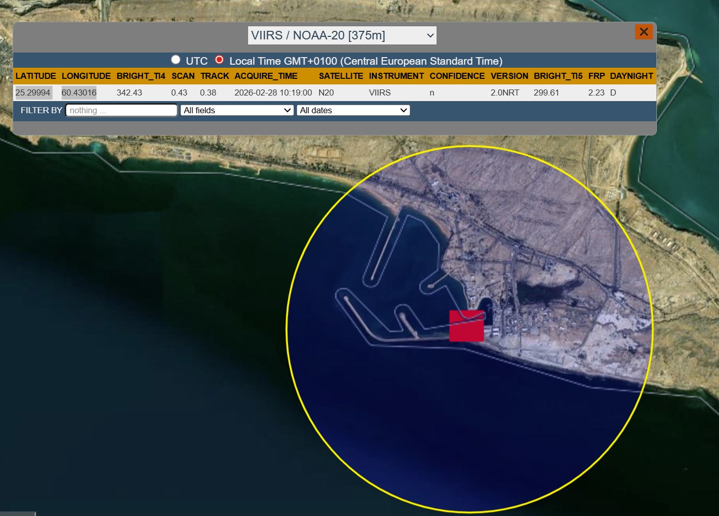Ambush on a naval building seems hit at port