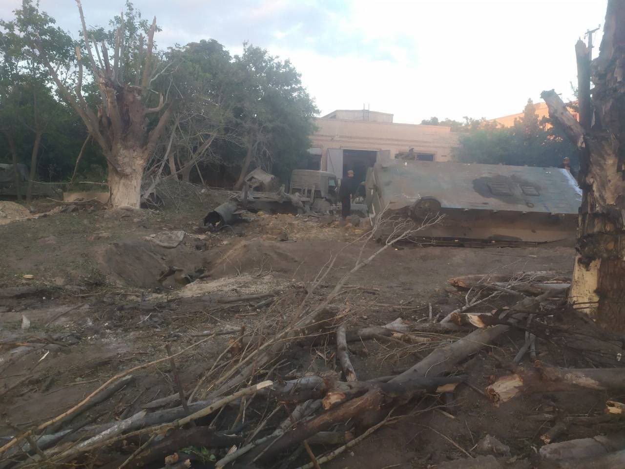 Photos of explosion in Nova Kakhovka emerged