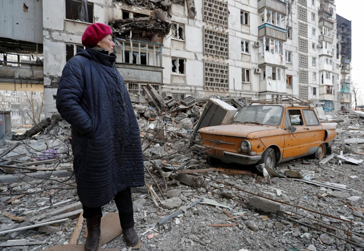 Occupiers: Mariupol residents will rebuild housing themselves