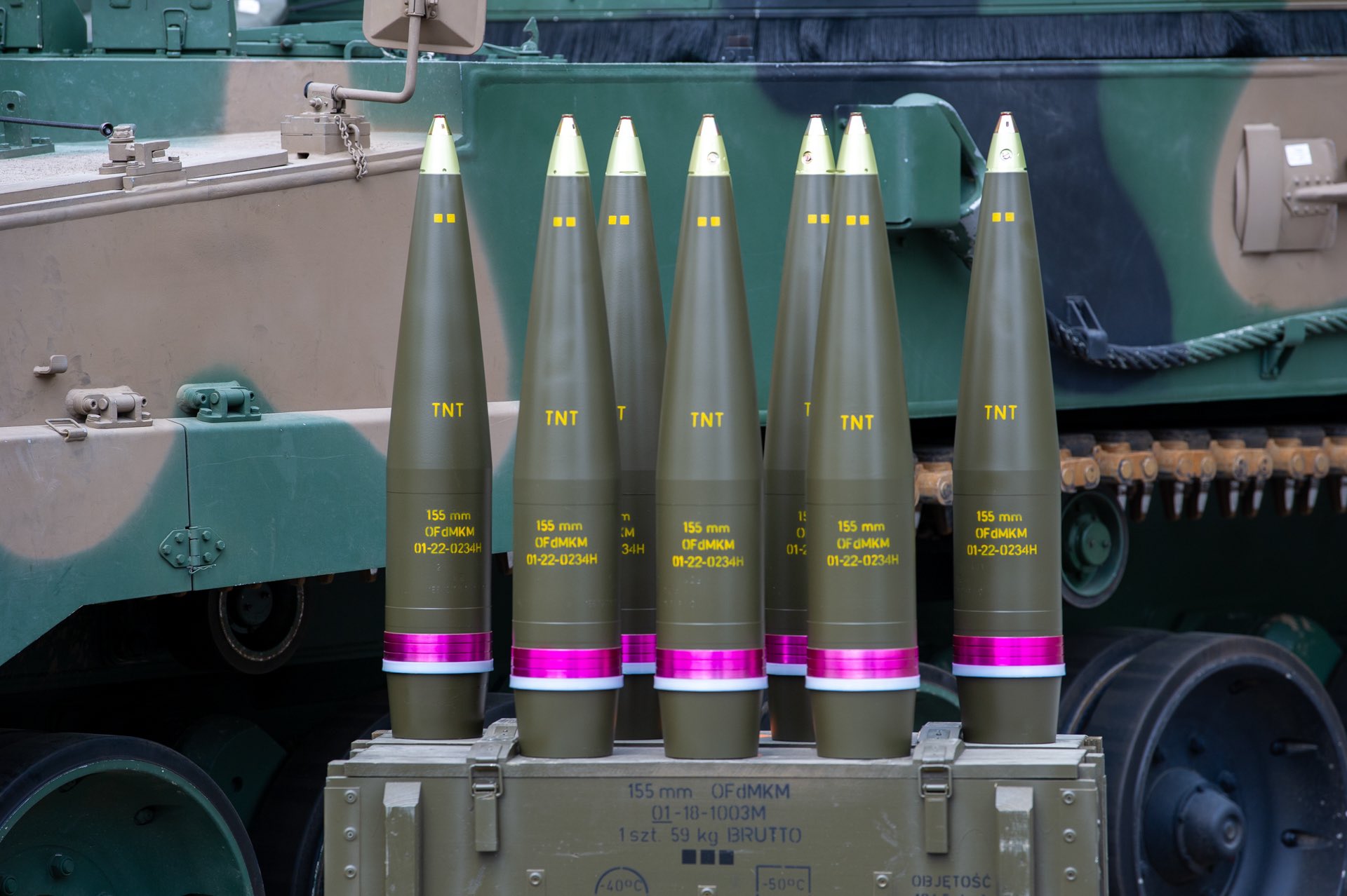 Ukraine receives artillery ammunition funded by Slovak citizens