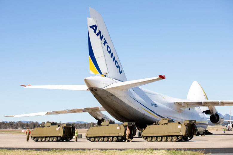 Australia sent four M113AS4 armored vehicles to Ukraine