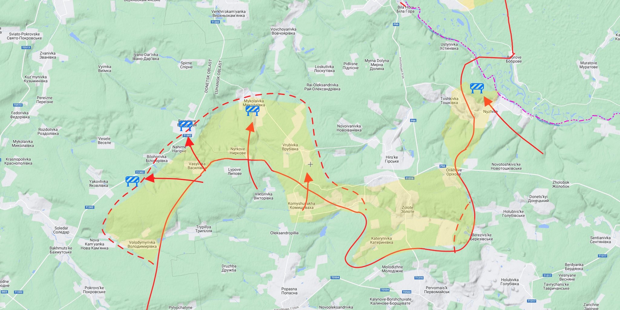 Ukrainian forces repel Russian attacks