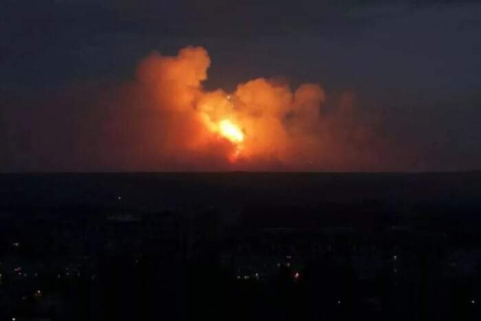 Ukrainian Defense Forces strike Kursk warehouse