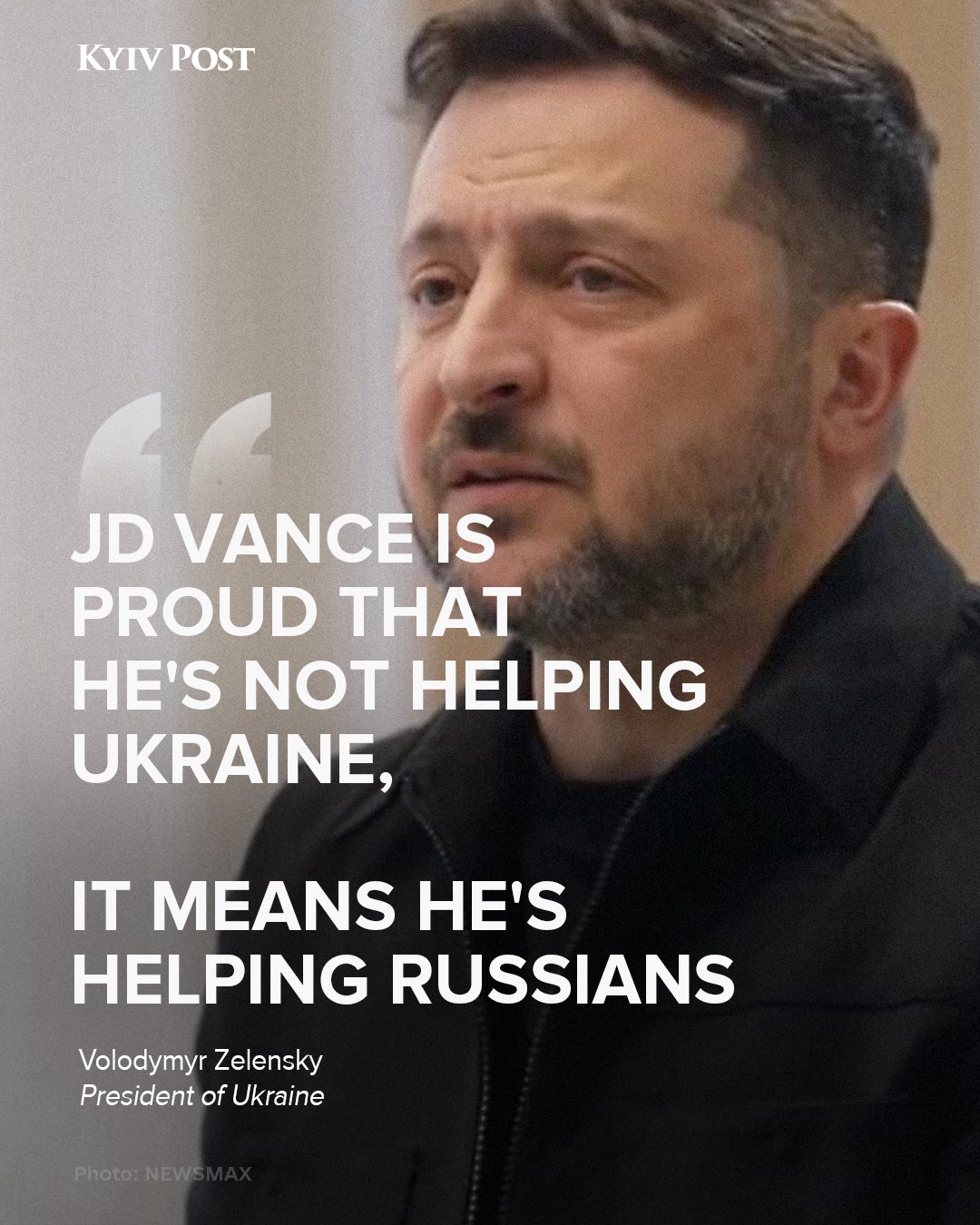 Zelensky Accuses Vance of Helping Russia by Refusing Ukraine Aid