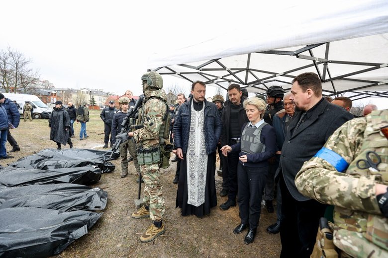 Von der Leyen: Bucha horror – the ugly face of Putin’s army