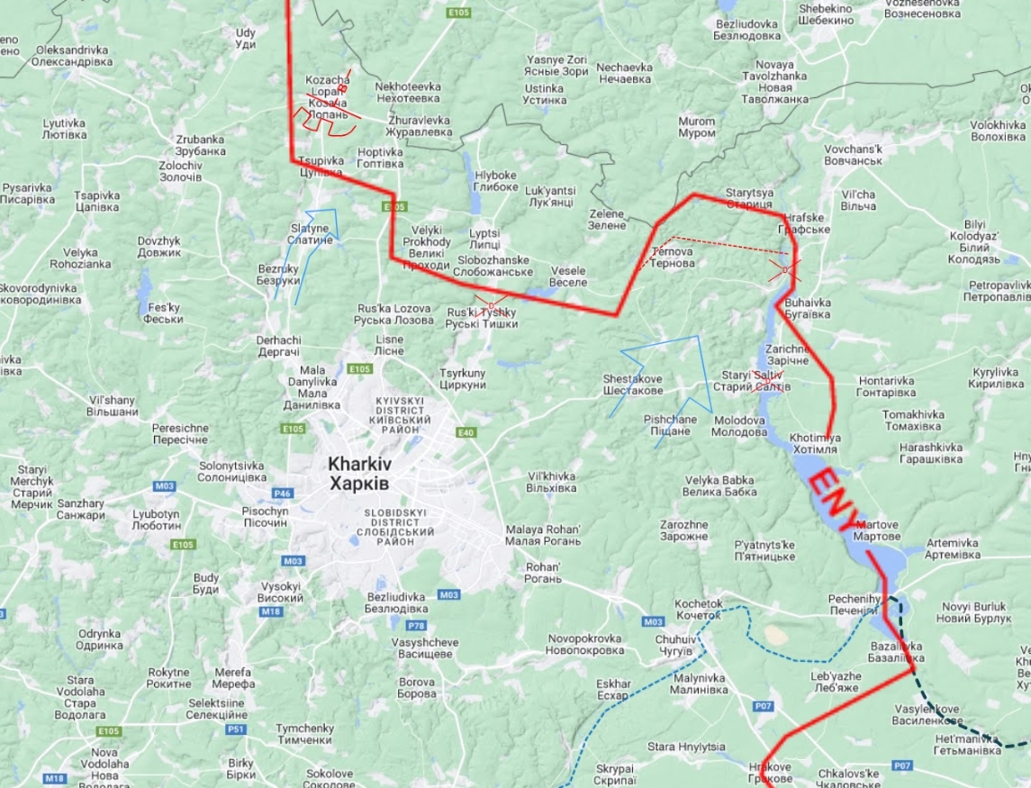 Ukrainian offensive near Kharkiv loses momentum with shelling and mining