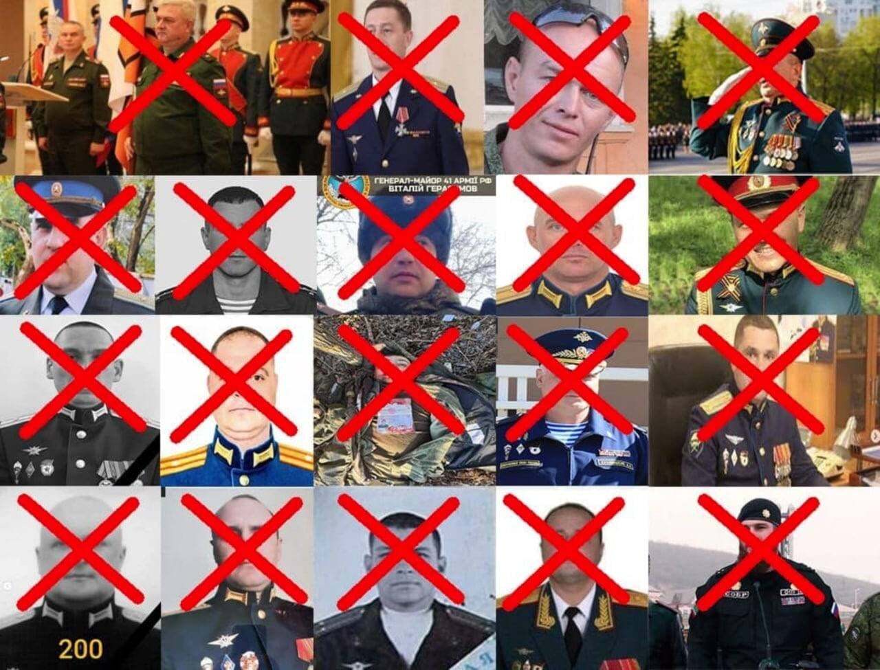 Ukraine claims 6 Russian generals killed in 25 days