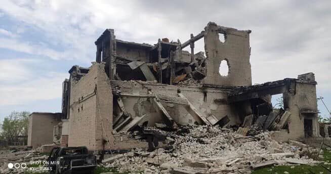 Rubezhnoe. The Tech School Remnants