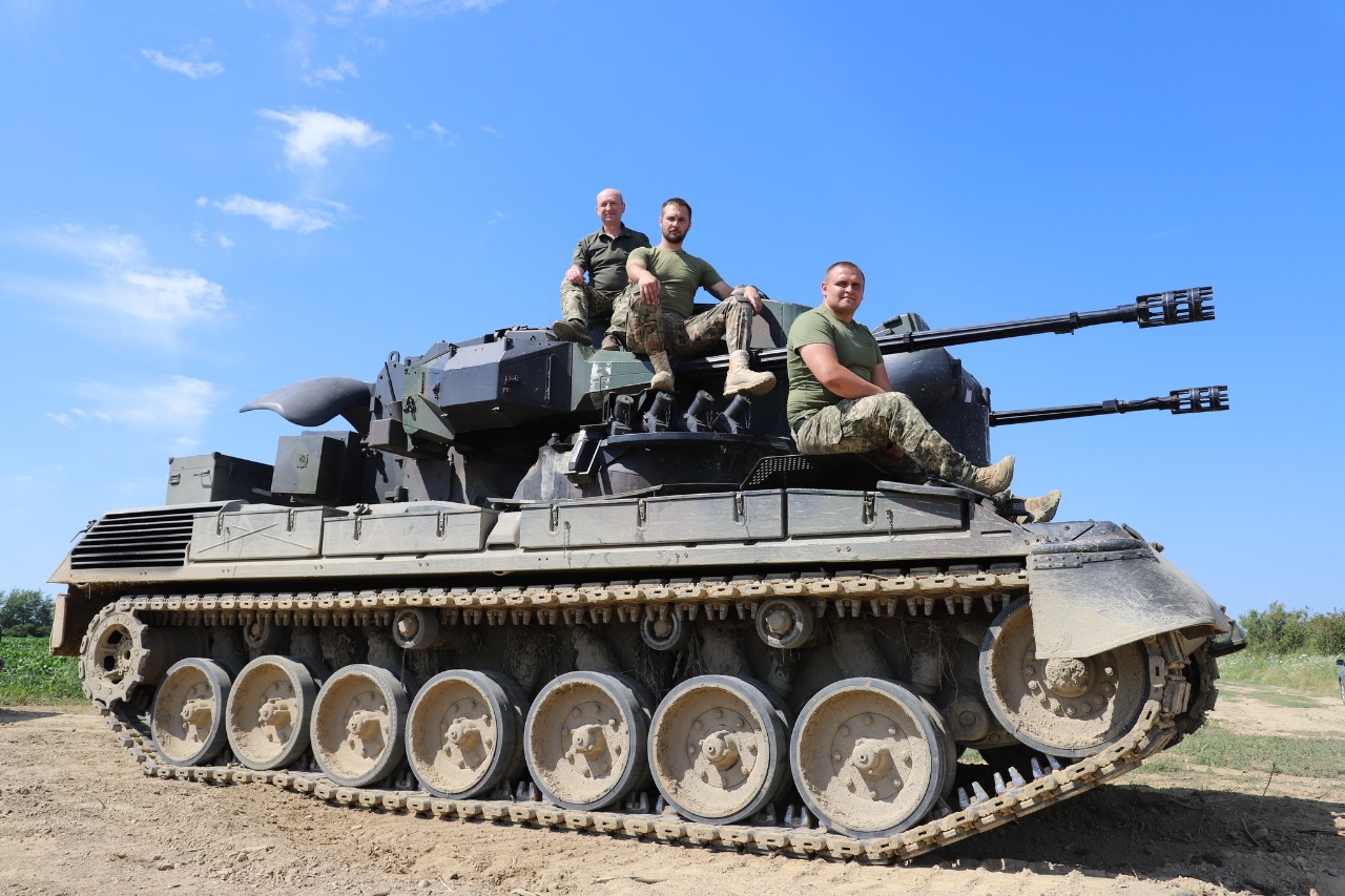 Gepard: Self-propelled anti-aircraft gun guards skies