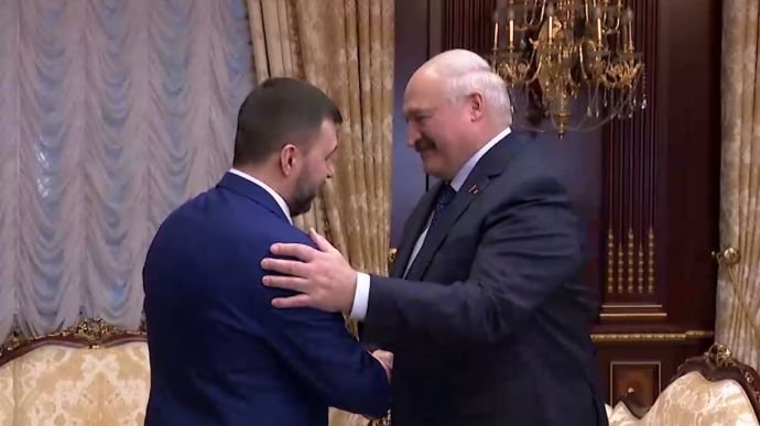 Lukashenka confirms vassal status to Putin by welcoming DNR leader in Minsk