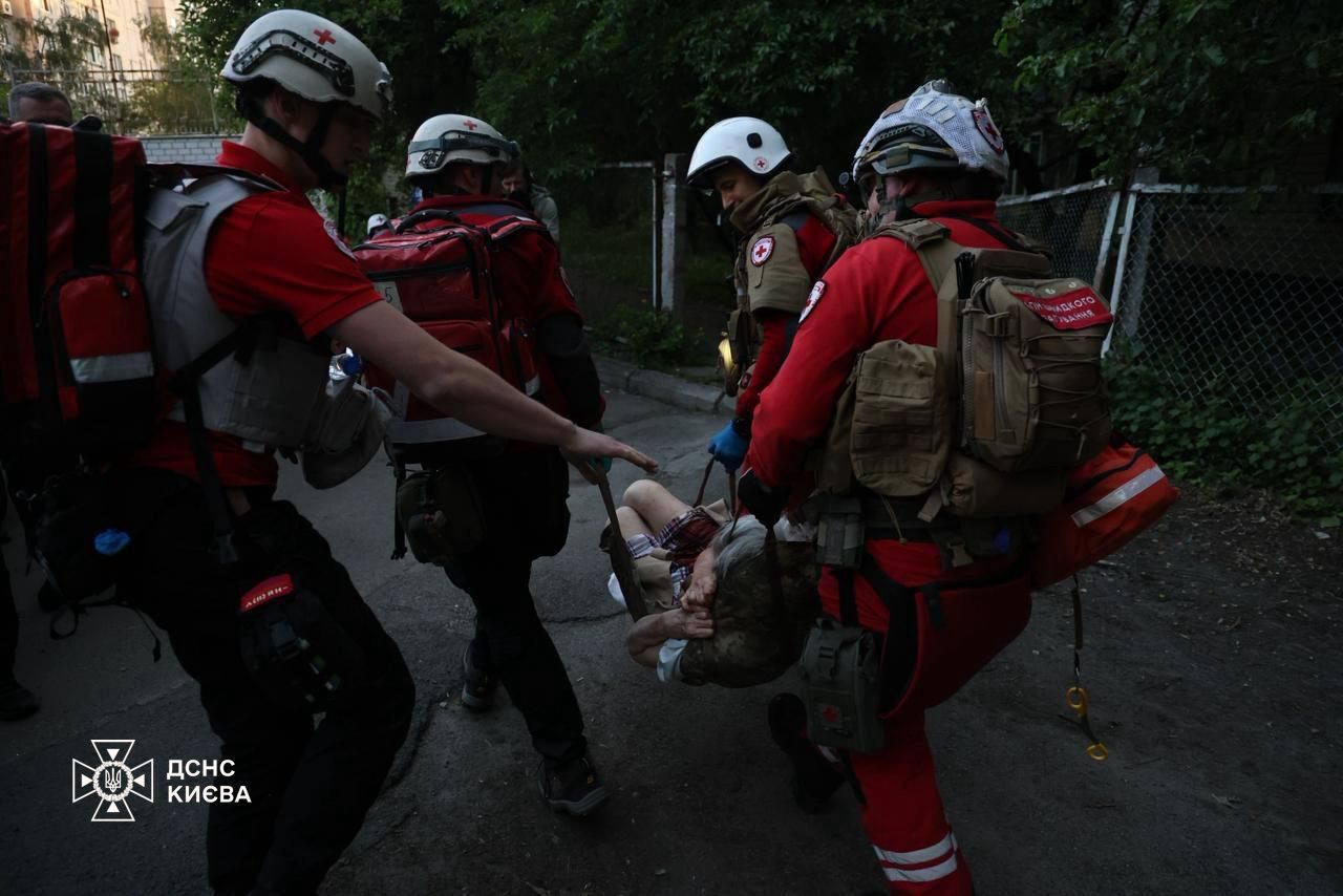 Kyiv attack: 44 injured, one dead