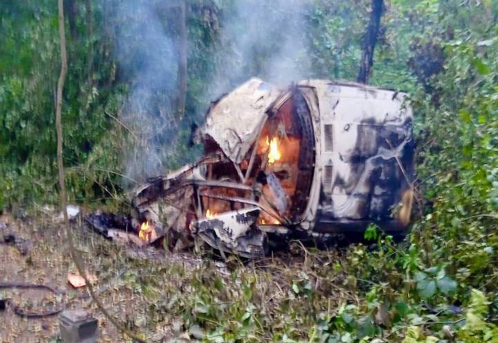 Car exploded on mine in Kharkiv region, 4 dead including a child