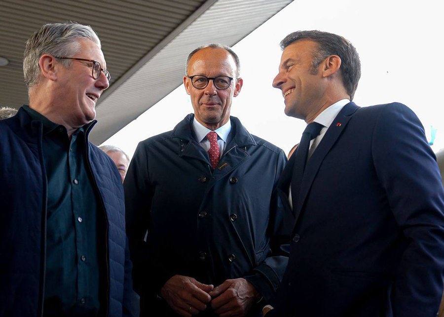 Merk, Starmer and Macron discussed peace in Ukraine with Trump