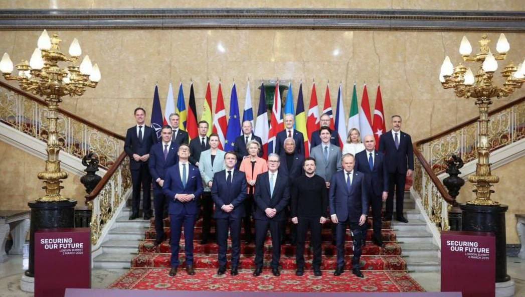 London summit of European leaders on Ukraine with Zelensky and Zaluzhny