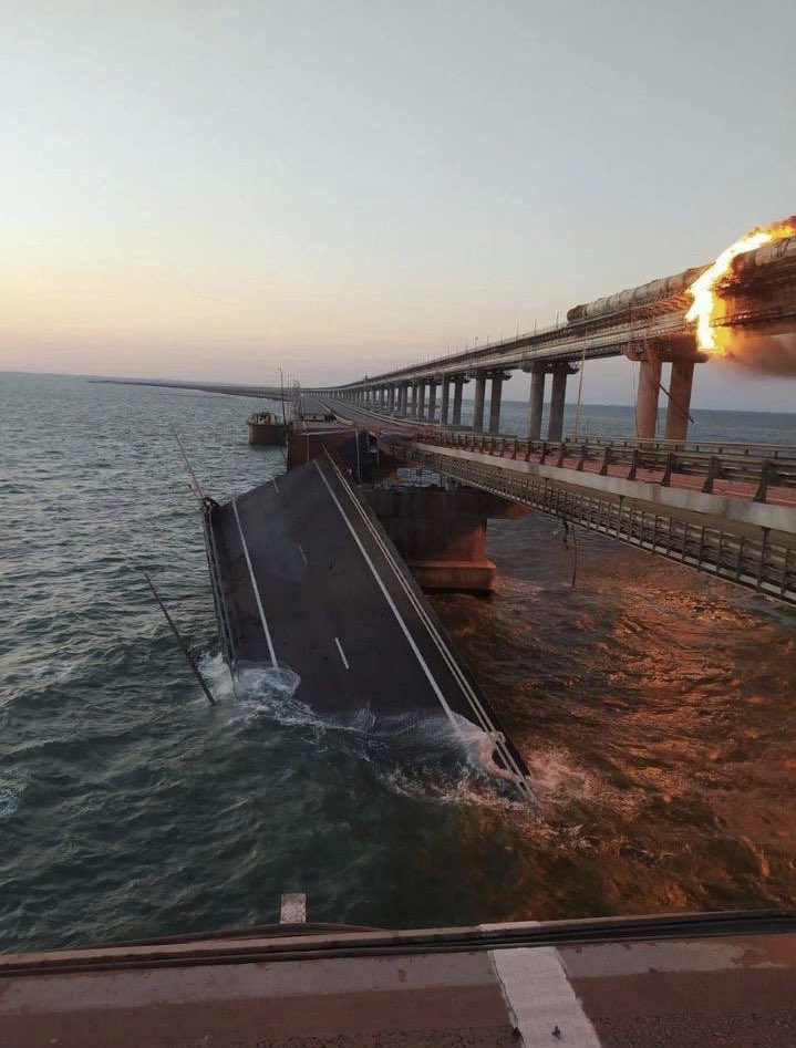Ukraine fired 12 ATACMS missiles at Crimean bridge, Russia claims all destroyed