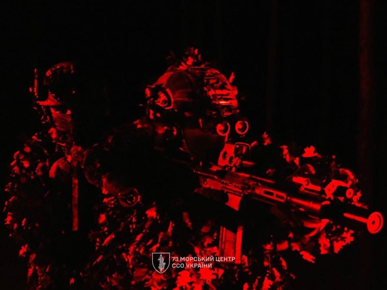 73rd SOF Naval Center operates under the cover of darkness