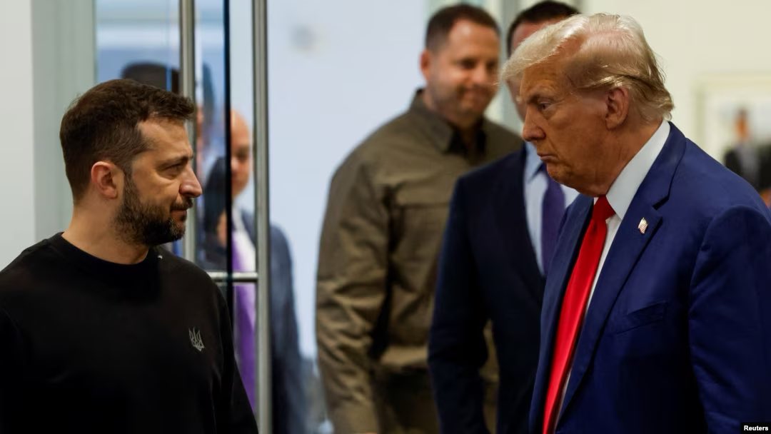 Trump tells Zelenskyy he will support Ukraine after US elections