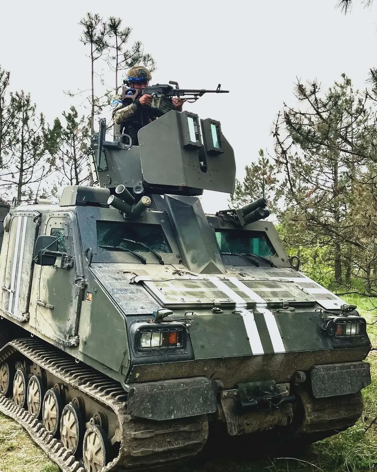 Netherlands-donated BvS 10 vehicles now in Ukrainian service