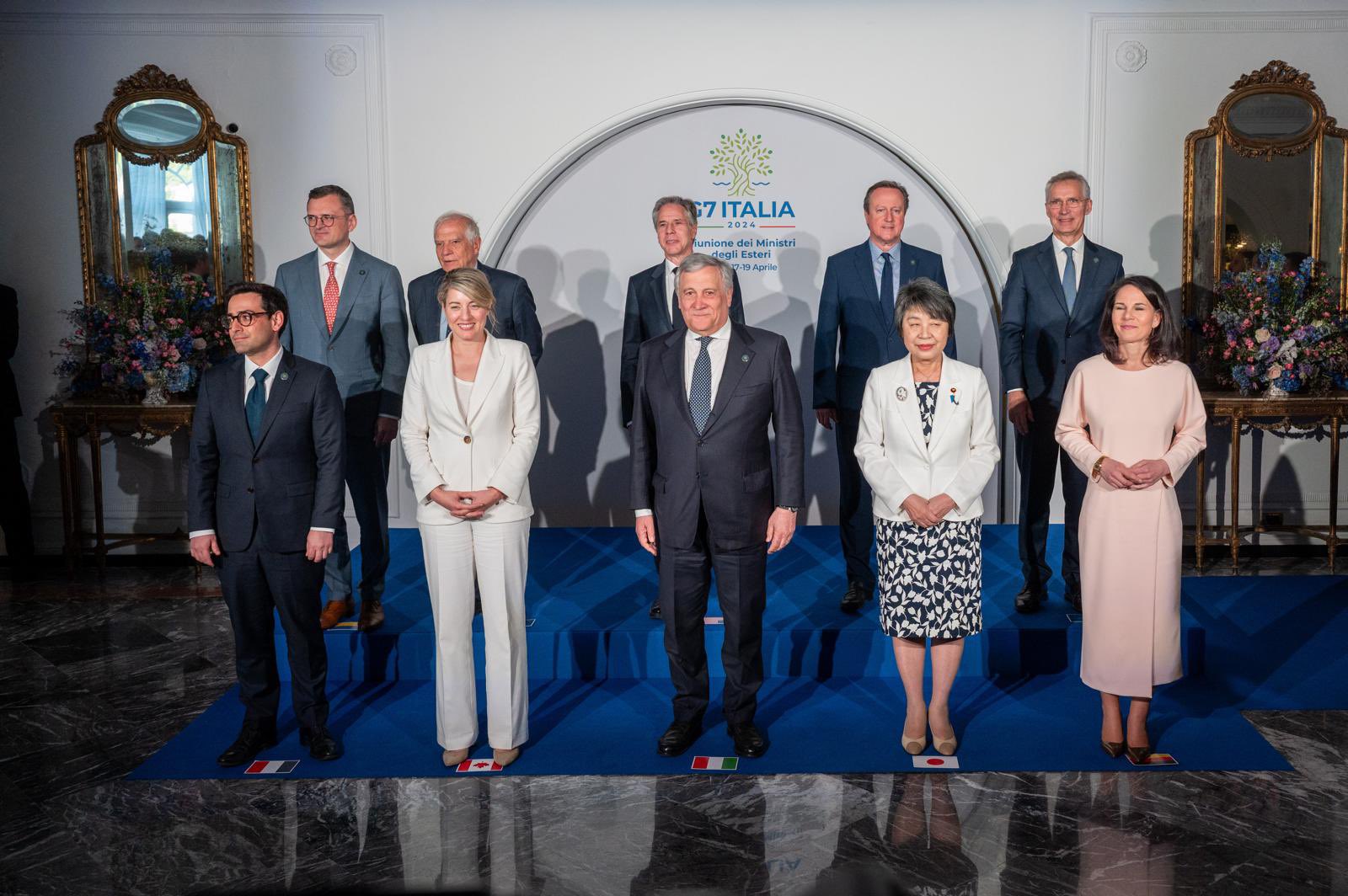 G7 meeting on support for Ukraine