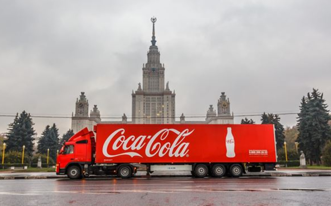 Coca-Cola re-registers brands in Russia, citing brand protection