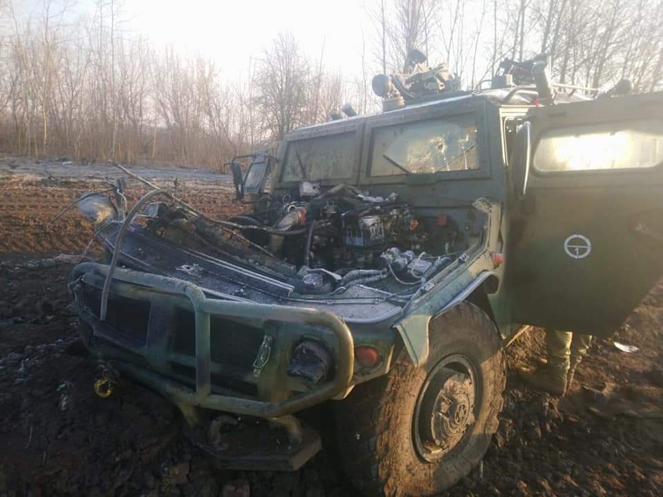 Сivershchyna forces destroyed occupiers’ convoy in Chernihiv region