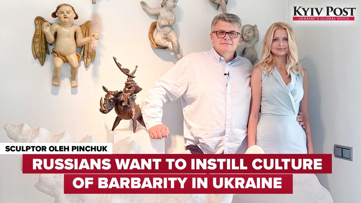 Ukrainian sculptor Oleh Pinchuk on war’s impact on art